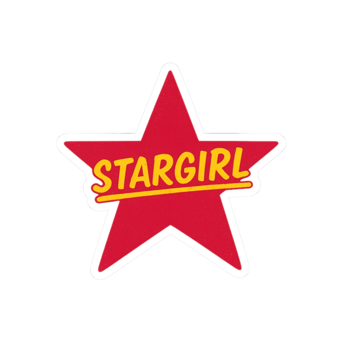 Stargirl 2000s Y2K Style Sticker | Bold Vinyl Decal - alternate angle 3, merchandise