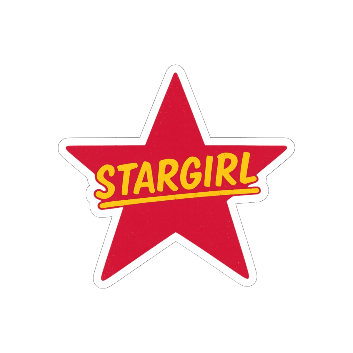 Stargirl 2000s Y2K Style Sticker | Bold Vinyl Decal - alternate angle 2, merchandise