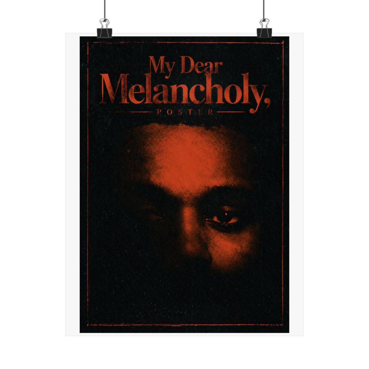 My Dear Melancholy Poster - alternate angle 1, merchandise