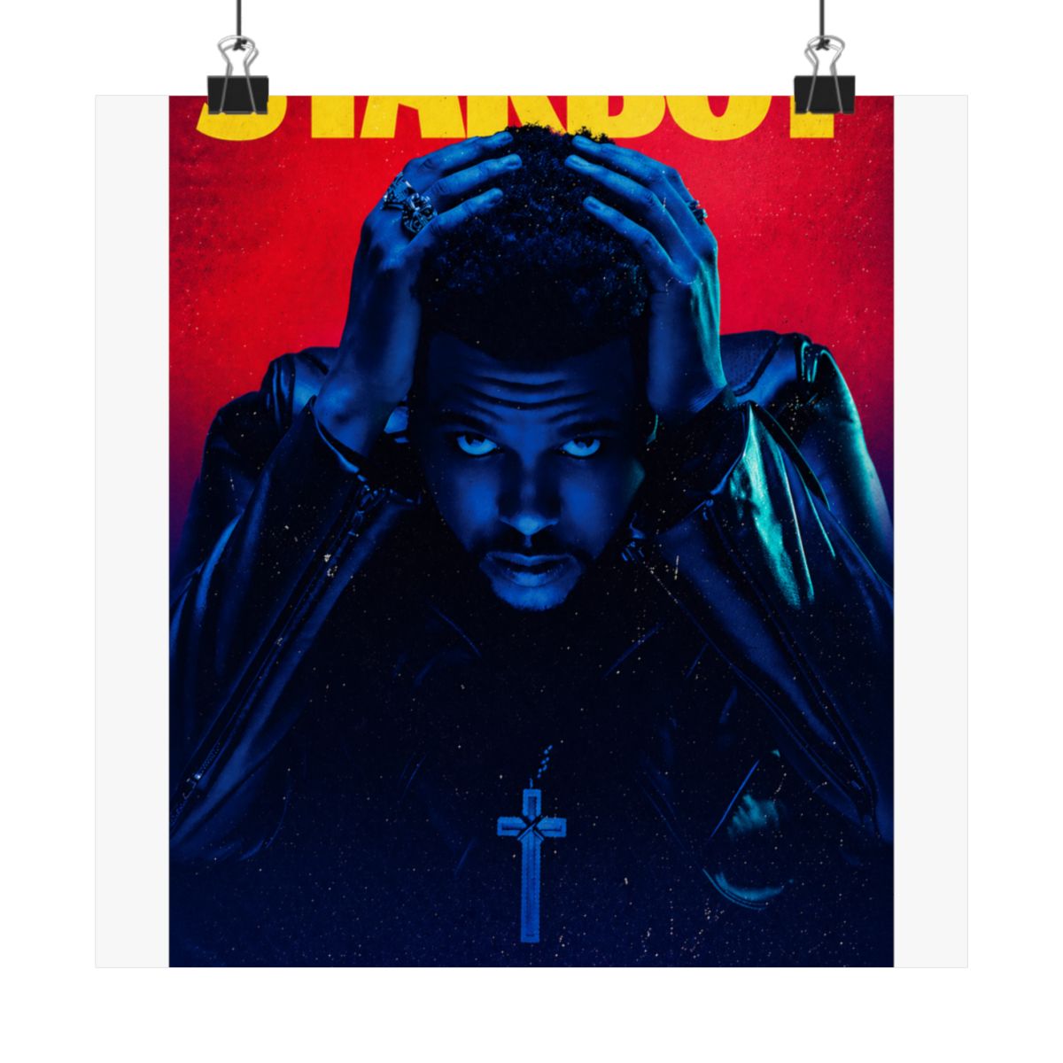 Starboy Poster | Retro Cosmic Wall Art Print