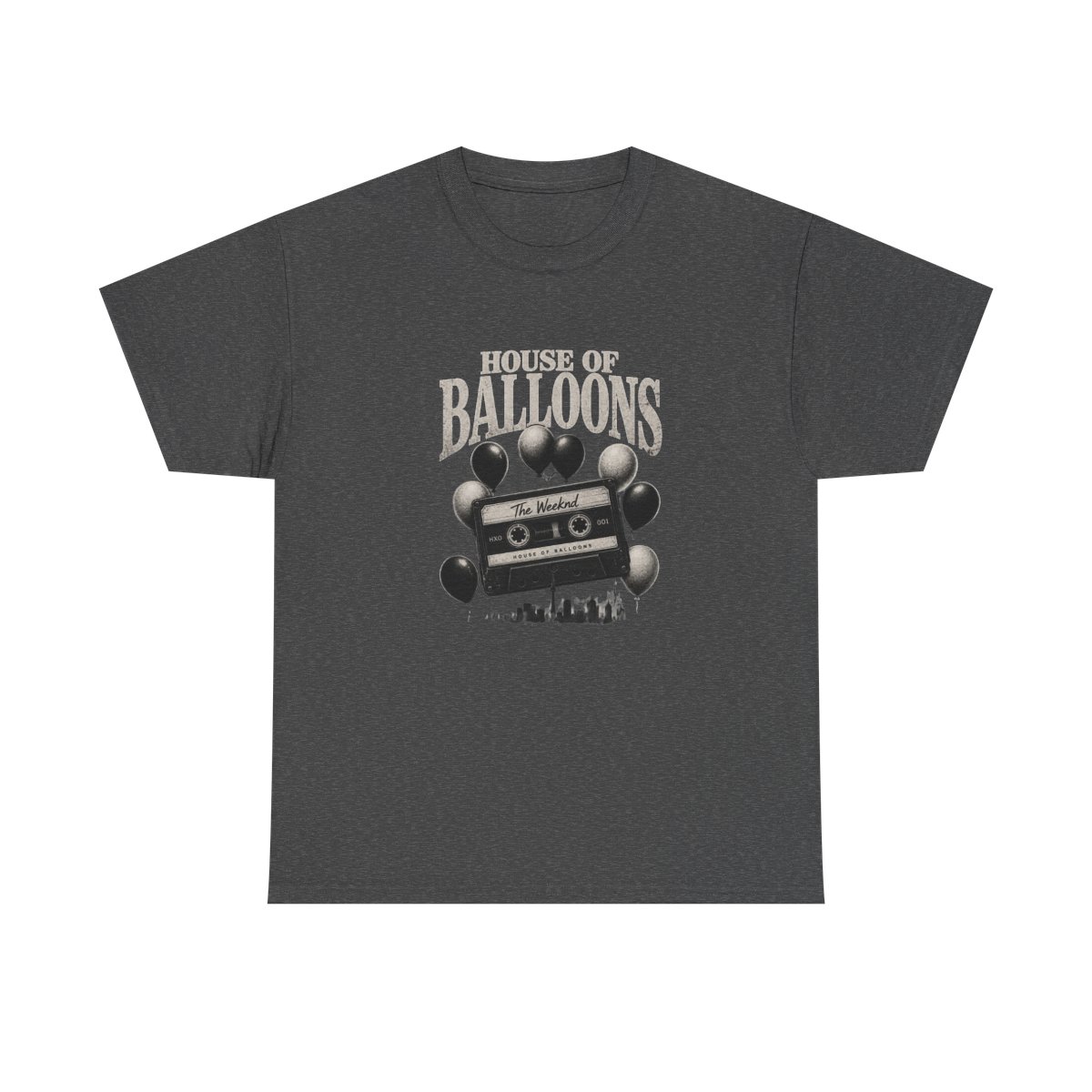 The Weeknd "House of Balloons" Unisex Tee - alternate angle 2, merchandise