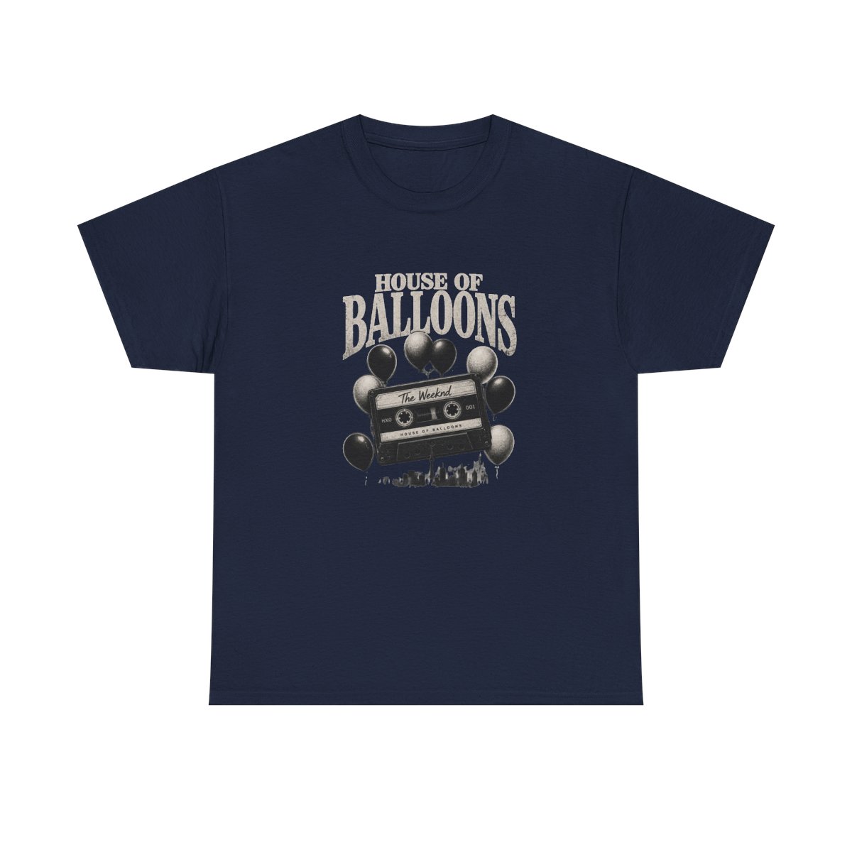 The Weeknd "House of Balloons" Unisex Tee - alternate angle 3, merchandise