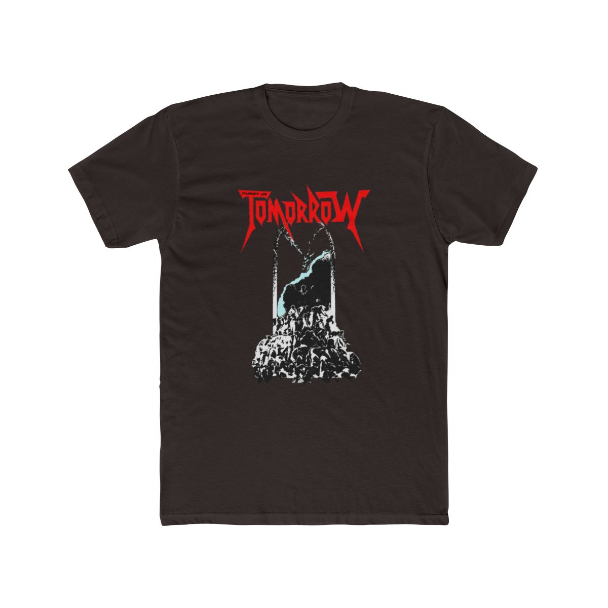 The Weeknd Hurry Up Tomorrow Metal T Shirt - alternate angle 3, merchandise