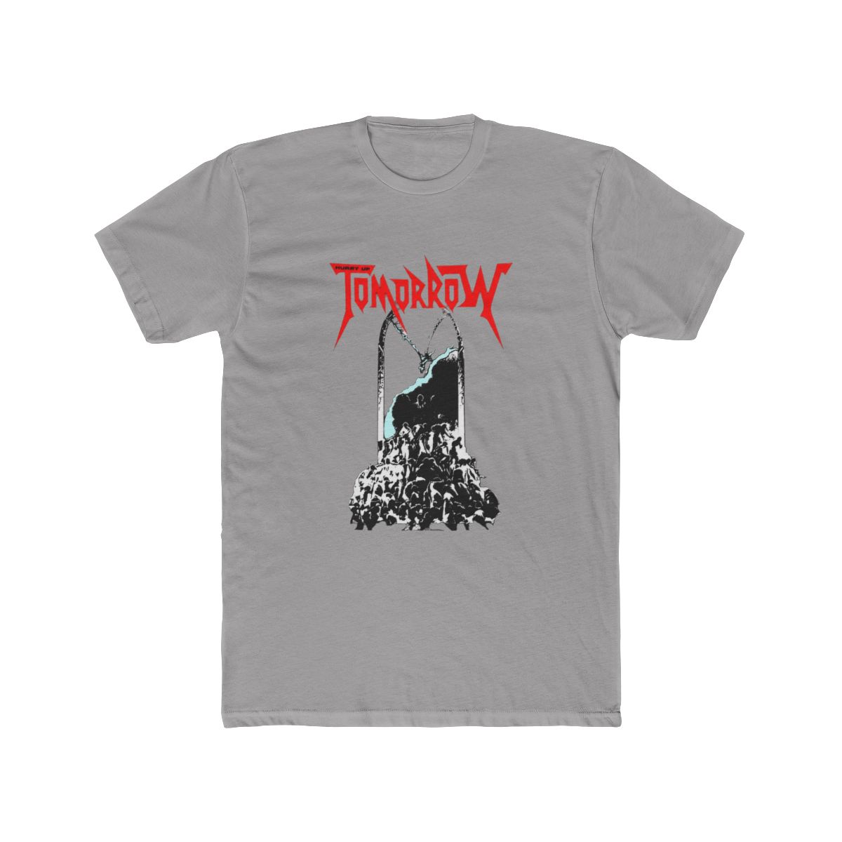 The Weeknd Hurry Up Tomorrow Metal T Shirt - alternate angle 2, merchandise