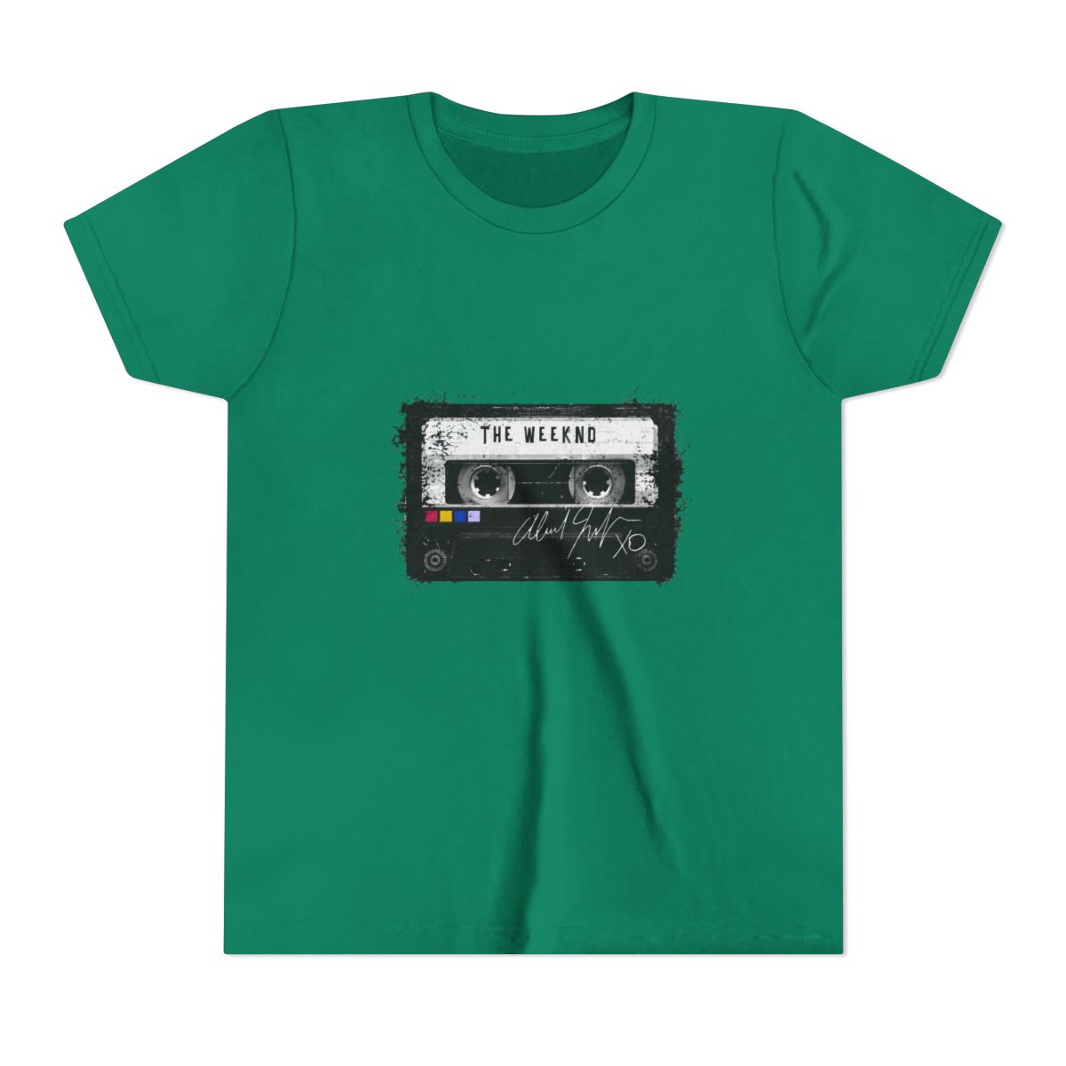 classic cassette - the weekend Kids T Shirt | The Weeknd - alternate angle 4, merchandise