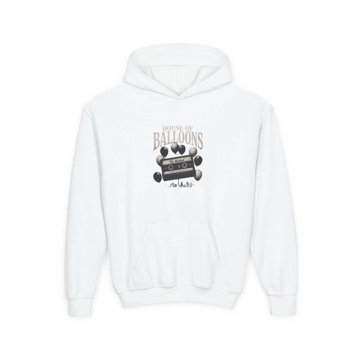 The Weeknd "House of Balloons" Kids Hoodie