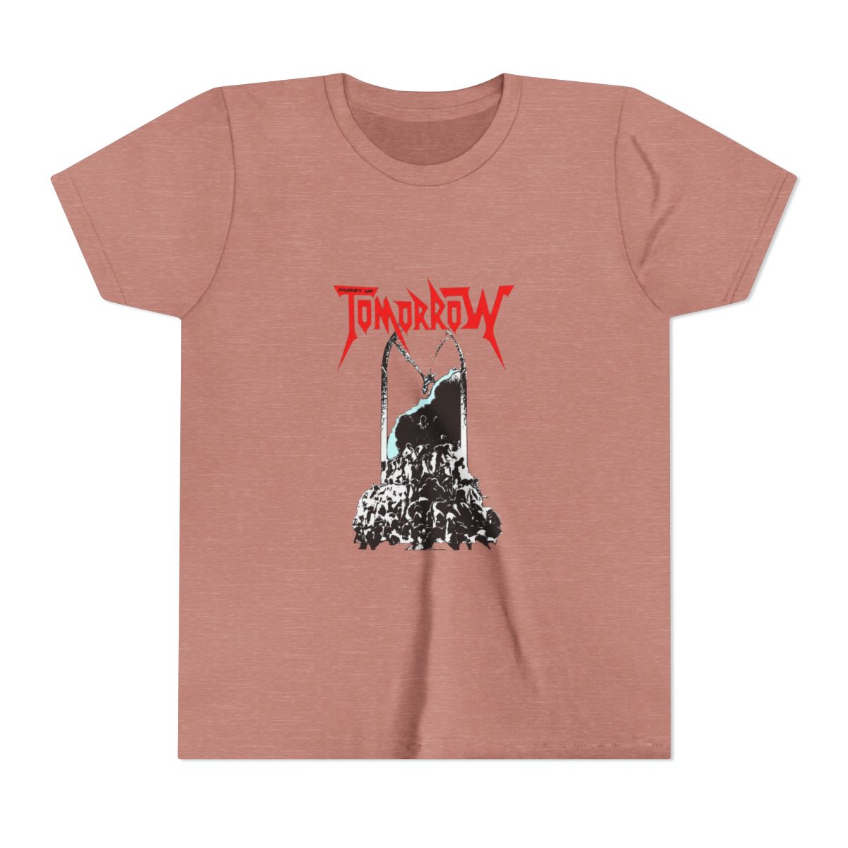 The Weeknd Hurry Up Tomorrow Metal Kids T Shirt - alternate angle 2, merchandise