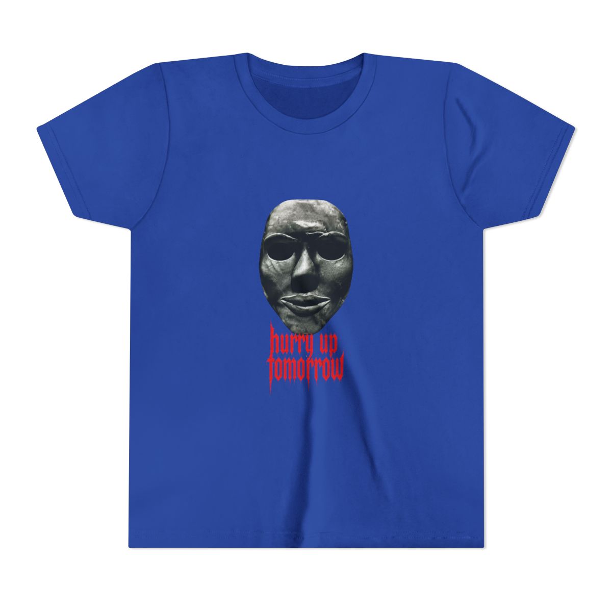 The Weeknd Hurry Up Tomorrow The Mask Kids T Shirt - alternate angle 3, merchandise