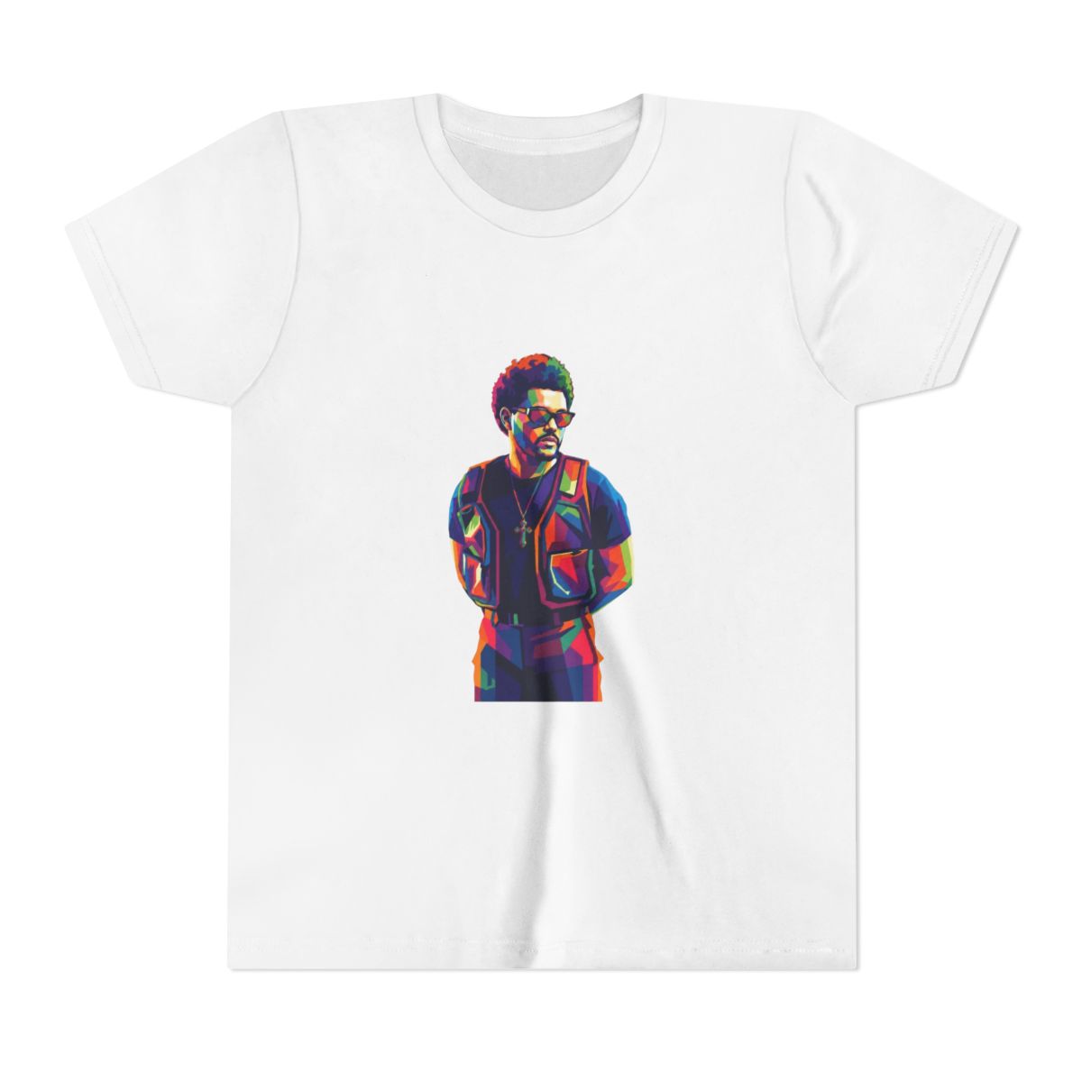 The Weeknd Wpap Pop Art-06 Kids T Shirt