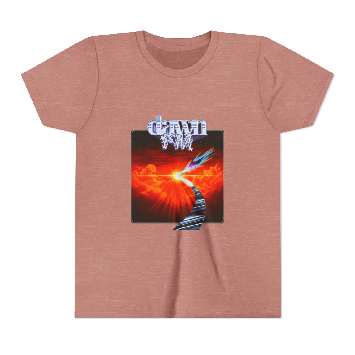 Weeknd Musician Vintage Tour Album The Kids T Shirt | The Weeknd - alternate angle 2, merchandise